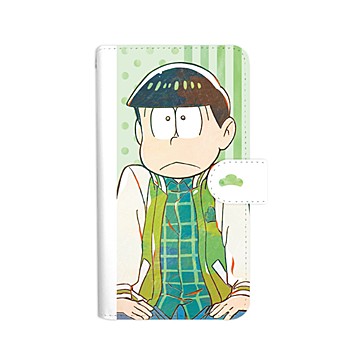 おそ松さん チョロ松 Ani-Art第3弾手帳型スマホケース Lサイズ
