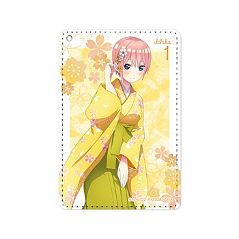 "The Quintessential Quintuplets Season 2" Original Illustration Cherry Blossom Kimono Ver. 1 Pocket Pass Case Ichika