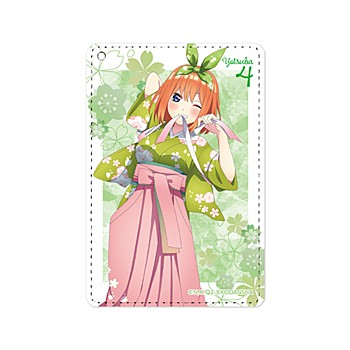 "The Quintessential Quintuplets Season 2" Original Illustration Cherry Blossom Kimono Ver. 1 Pocket Pass Case Yotsuba