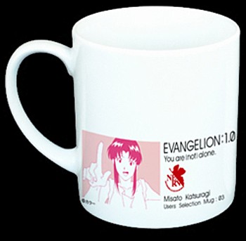 "Rebuild of Evangelion" Users Selection Mug Misato