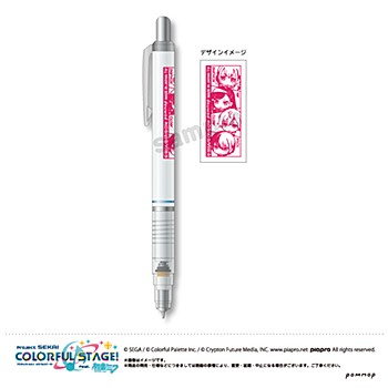 プロジェクトセカイ カラフルステージ! feat.初音ミク デルガード シャープ 0.5mm C Vivid BAD SQUAD ("Project SEKAI Colorful Stage! feat. Hatsune Miku" DelGuard Mechanical Pencil 0.5mm C Vivid BAD SQUAD)
