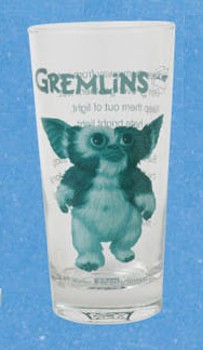 "Gremlins" Gizmo Glass Blue