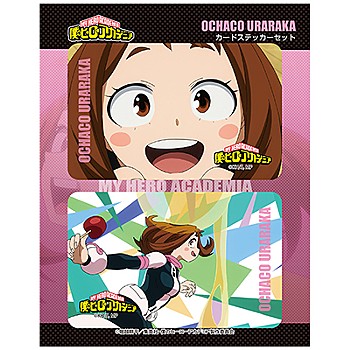 "My Hero Academia" Card Sticker Set Ver. 2 Uraraka Ochaco