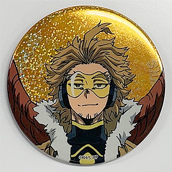 僕のヒーローアカデミア 大きなキラキラ缶バッジ ホークス ("My Hero Academia" Big Kirakira Can Badge Hawks)