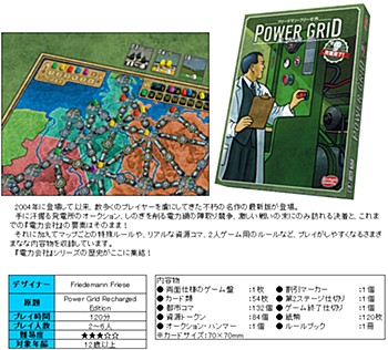 Power Grid Recharged Edition (Completely Japanese Ver.)