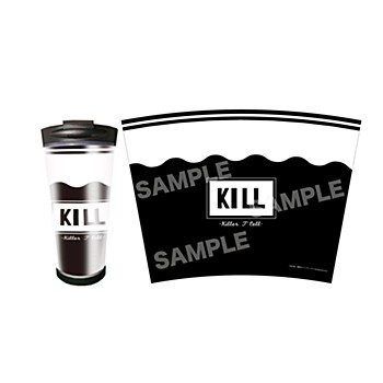 "Cells at Work" Clear Tumbler 02 Killer T Cell Image