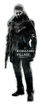 CAPCOM×B-SIDE LABEL ステッカー バイオハザード クリス (Capcom x B-Side Label Sticker "Resident Evil" Chris)