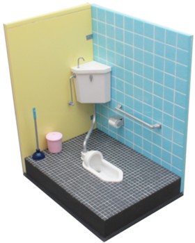 Oretachi no 1/12 scale squat toilet