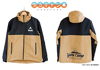 "Yurucamp" Outdoor Activities Club Shell Hoodie (L Size)