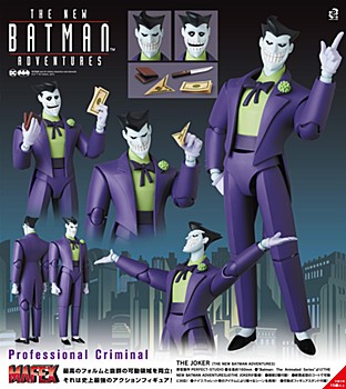 MAFEX "Batman: The Animated Series" The joker (The New Batman Adventures)