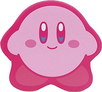 "Kirby's Dream Land" KIRBY MUTEKI! SUTEKI! CLOSET Kirby Shaped Can Badge 1 Smile