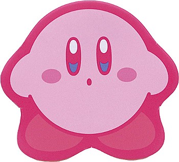 "Kirby's Dream Land" KIRBY MUTEKI! SUTEKI! CLOSET Kirby Shaped Can Badge 2 Osumashi