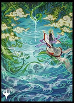 "MAGIC: The Gathering" Players Card Sleeve Strixhaven: School of Mages Japanese Alternate-art Versions of the Mystical Archive Cards Growth Spiral MTGS-169