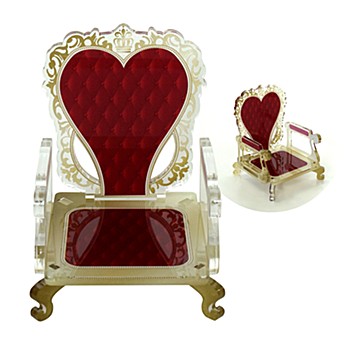 Every Day Costume Party!!  Mascot's Chair Heart Queen Chair