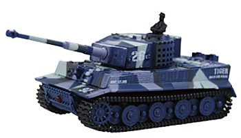 1/72 ミニ戦車RC カモブルー (1/72 Mini Tank RC Blue)