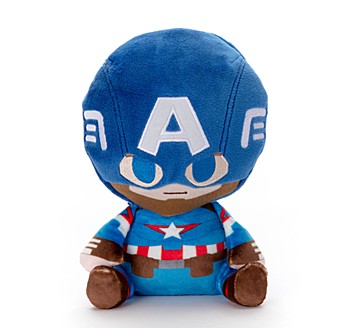 MARVEL xBuddies Plush with Mask (S Size) Steve Rogers (Captain America)