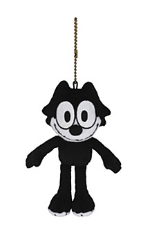 フィリックス ぬいぐるみ キーチェーンマスコット ("Felix the Cat" Felix Plush Key Chain Mascot)