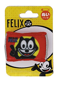 フィリックス ぬいぐるみバッジ ガム ("Felix the Cat" Felix Plush Badge Gum)
