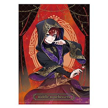 "Disney Twisted Wonderland" Single Clear File Riddle Ceremonial Outfit
