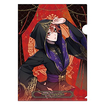"Disney Twisted Wonderland" Single Clear File Ace Ceremonial Outfit