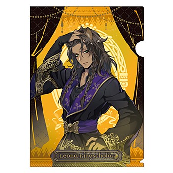 "Disney Twisted Wonderland" Single Clear File Leona Ceremonial Outfit