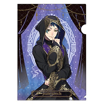 "Disney Twisted Wonderland" Single Clear File Jade Ceremonial Outfit