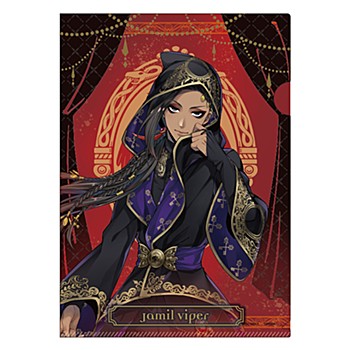 "Disney Twisted Wonderland" Single Clear File Jamil Ceremonial Outfit