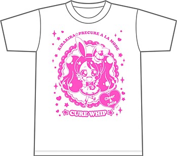 "Kirakira PreCure a la Mode" PrePop T-shirt Cure Whip (M Size)