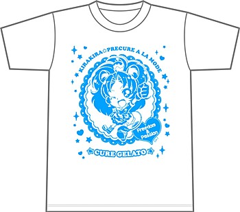 "Kirakira PreCure a la Mode" PrePop T-shirt Cure Gelato (M Size)
