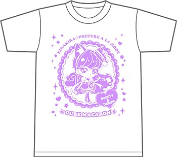 "Kirakira PreCure a la Mode" PrePop T-shirt Cure Macaron (M Size)
