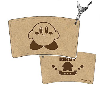 Cafe Sleeve Key Chain "Kirby's Dream Land" 04 Kirby (Emboss) CSK