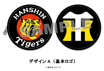 Hanshin Tigers Round Coin Case Design A Logo
