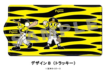 阪神タイガース キーケース デザインB トラッキー (Hanshin Tigers Key Case Design B Tolucky)