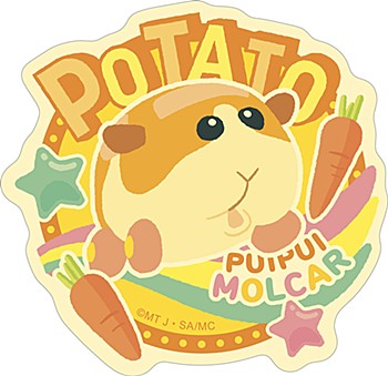 "PUI PUI Molcar" Sticker Potato