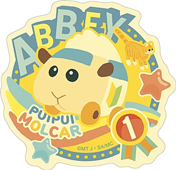 "PUI PUI Molcar" Sticker Abbey