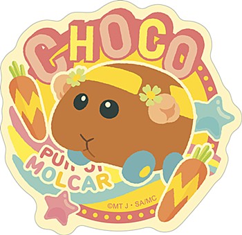 "PUI PUI Molcar" Sticker Choco