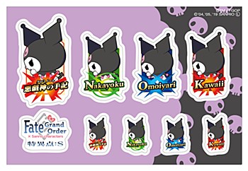 "Fate/Grand Order" x Sanrio Characters Singular Point: S Sticker Kuromi