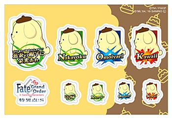 "Fate/Grand Order" x Sanrio Characters Singular Point: S Sticker Pom Pom Purin