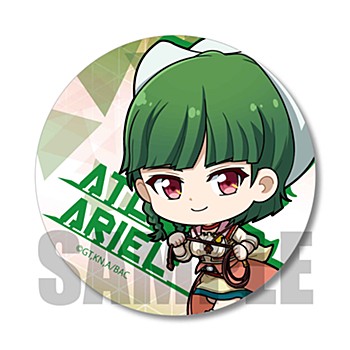 "Back Arrow" TEKUTOKO Can Badge Atlee Ariel