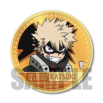 "My Hero Academia" Chara Medal Can Badge Bakugo Katsuki