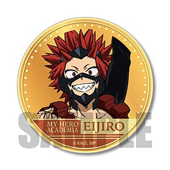 僕のヒーローアカデミア きゃらメダル缶バッジ 切島鋭児郎 ("My Hero Academia" Chara Medal Can Badge Kirishima Eijiro)