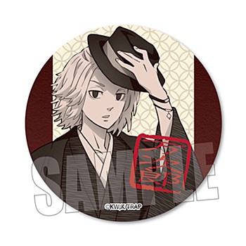 "Tokyo Revengers" Visual Can Badge Sano Manjiro Kimono Ver.