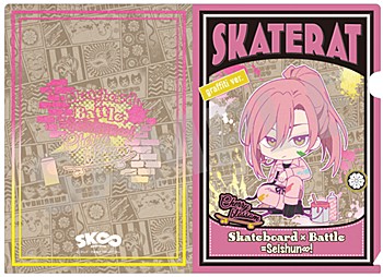 "SK8 the Infinity" A5 Clear File Cherry blossom Graffiti Ver.