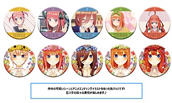 "The Quintessential Quintuplets Season 2" Chara Badge Collection Scenes