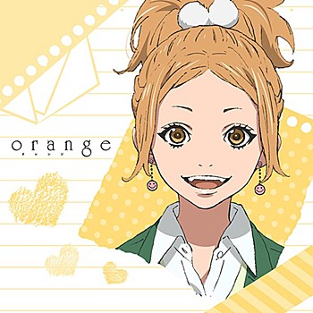 "Orange" Mofu Mofu Mini Towel Murasaka Azusa