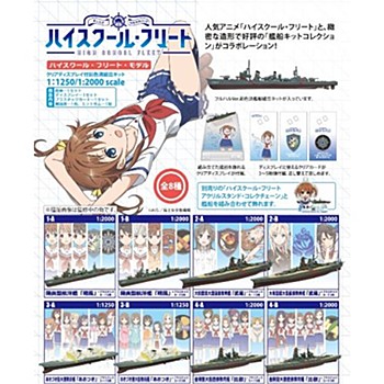 【食玩】艦船キットコレクション ハイスクール・フリート モデル