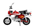 【食玩】1/24スケールモデル ヴィンテージバイクキット Vol.6 HONDA モンキー12V F1タイプ (1/24 Scale Model Vintage Bike Kit Vol. 6 HONDA Monkey 12V F1 Type)