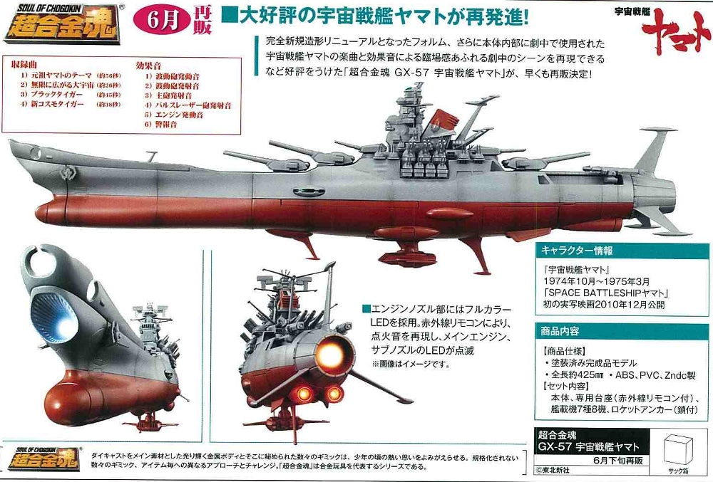 超合金魂 Gx 57 宇宙戦艦ヤマト 株式会社マイルストン 商品詳細