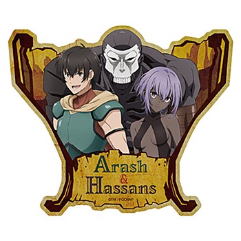 "Fate/Grand Order -Divine Realm of the Round Table: Camelot-" Travel Sticker Arash & Hassans