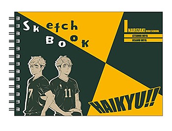 ハイキュー!! 図案スケッチブック 宮侑&宮治 ("Haikyu!!" Zuan Sketch Book Miya Atsumu & Miya Osamu)